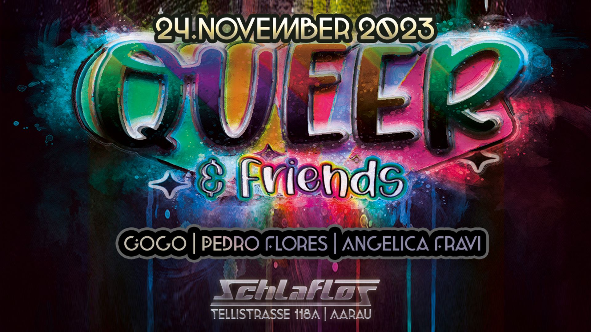 Flyer Queer & Friends 2023-11-24 23:00:00