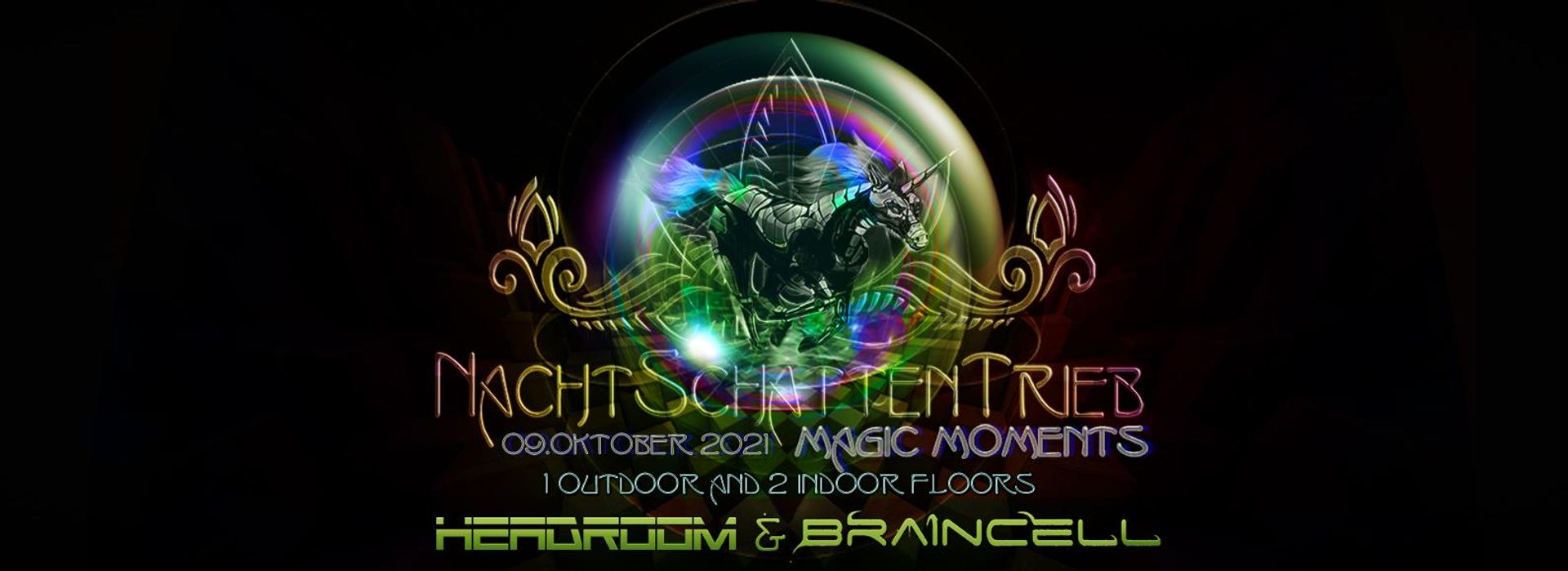 Flyer NachtSchattenTrieb 2021 - 40 Years Magic Moments 2021-10-09 18:00:00