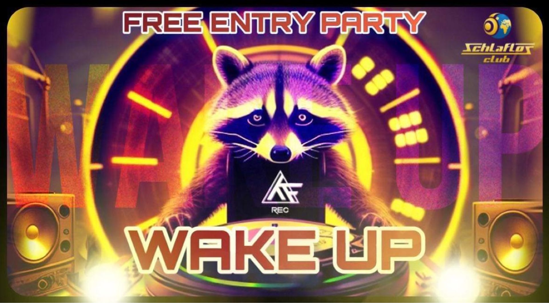 Flyer Wake Up - Friday the 13th 2023-10-13 22:00:00