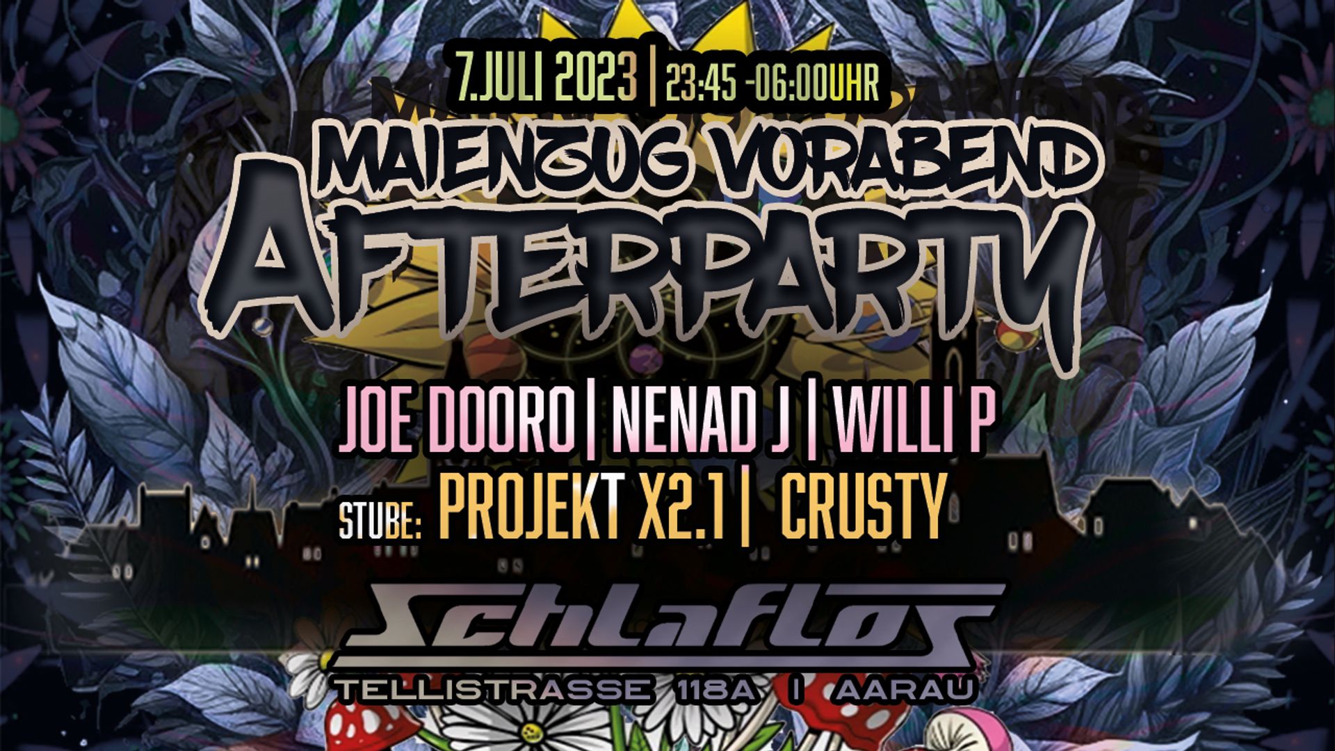 Flyer Maienzug Vorabend Afterparty 2023 2023-07-06 23:45:00