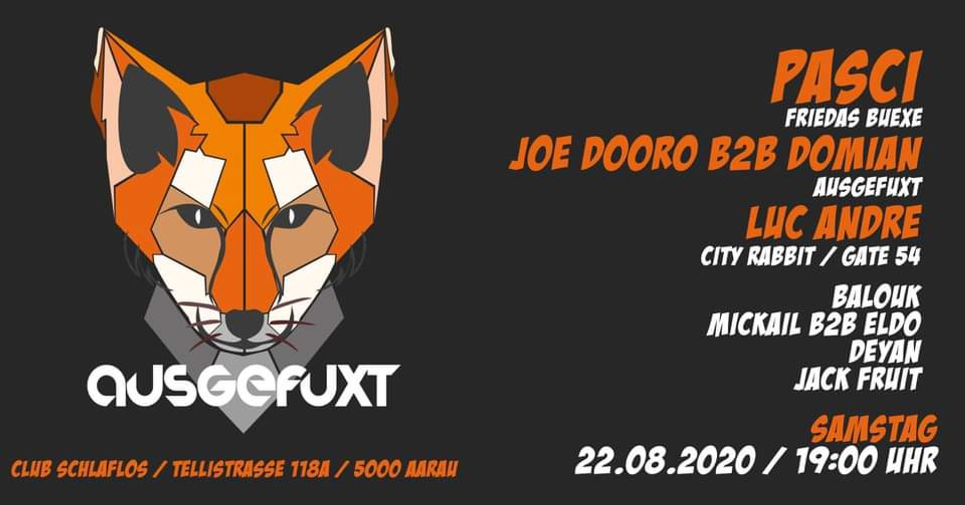 Flyer Ausgefuxt 2020-08-23 19:00:00