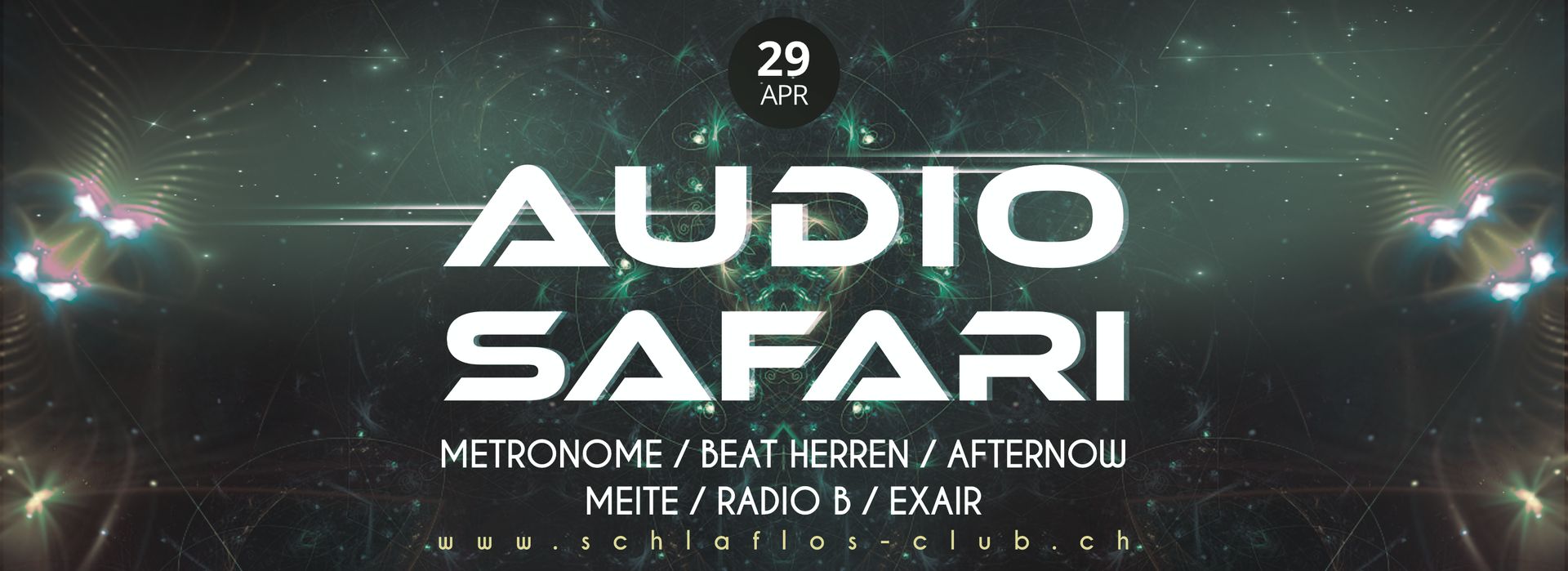 Flyer Audio Safari w/ Metronome 2022-04-29 23:00:00