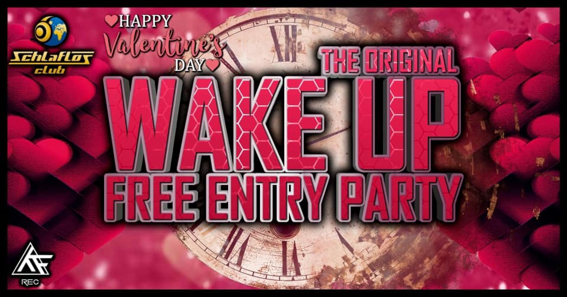 Flyer Wake Up - Valentines Day Special 2020-02-14 22:00:00