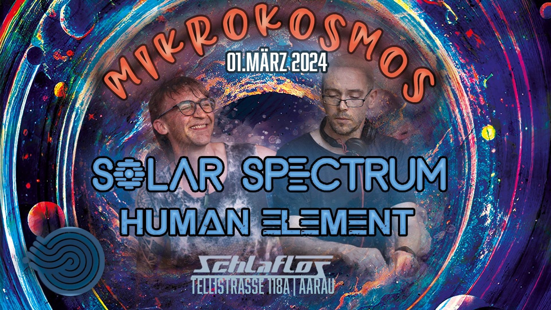 Flyer Mikrokosmos w/ Solar Spectrum & Human Element 2024-03-01 23:00:00