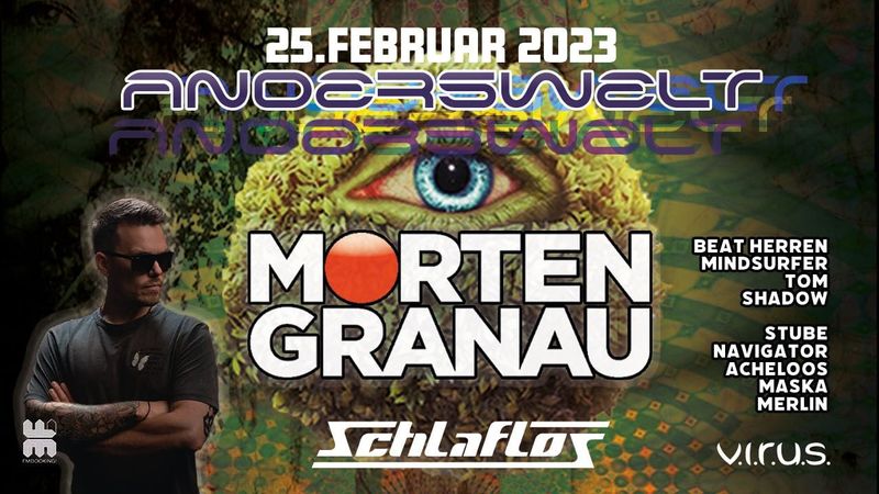 Flyer Anderswelt w/ Morten Granau 2023-02-25 22:00:00