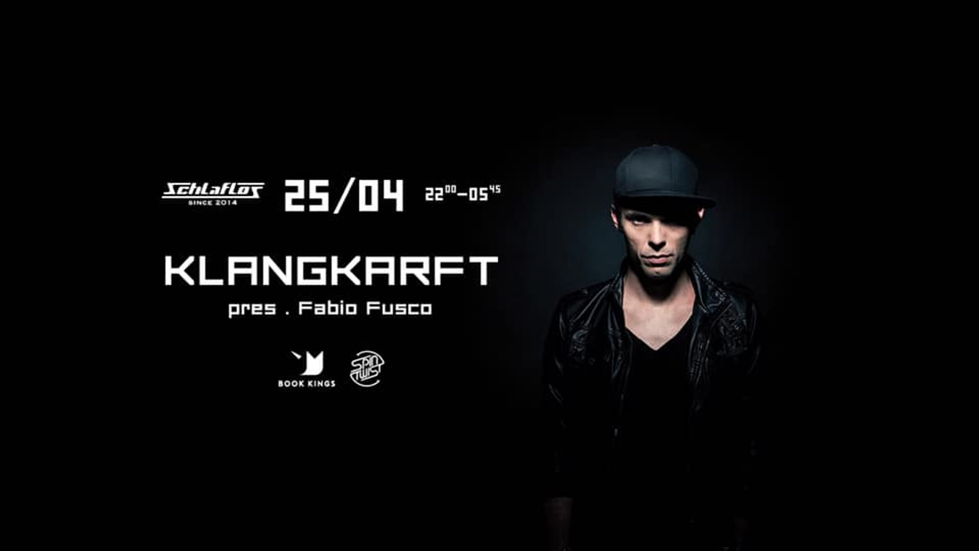 Flyer Klangkraft w/Fabio Fusco 2020-04-25 23:00:00