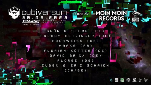 >Cubiversum meets MoinMoin Records