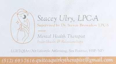 Stacey Ulry, LPCA Company Logo by Stacey Ulry in Georgetown TX