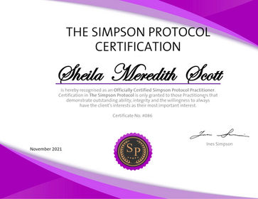 Certified Simpson Protocol  Practitioner