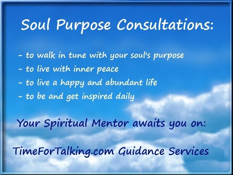 + Find out your pre-birth plans you made for your life, through a Soul Purpose Consultation +