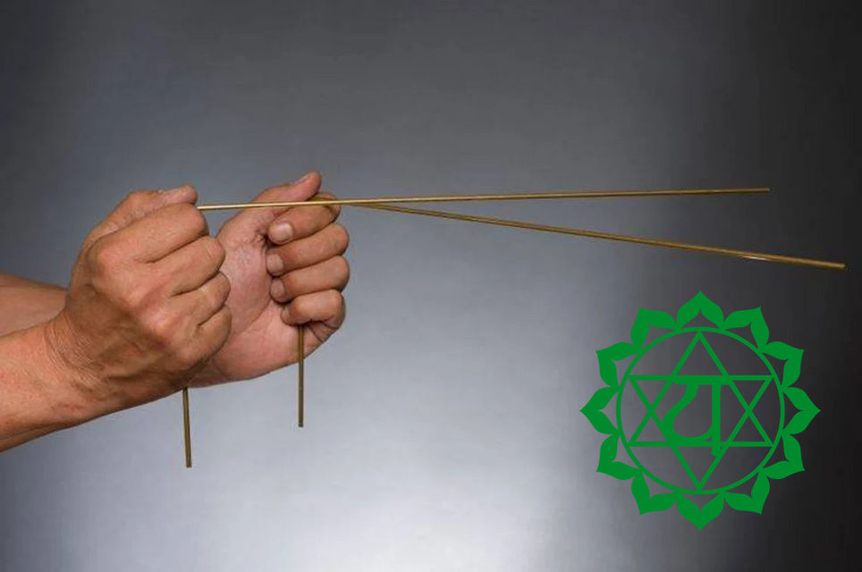 Healing with dowsing rods Healing with dowsing rods