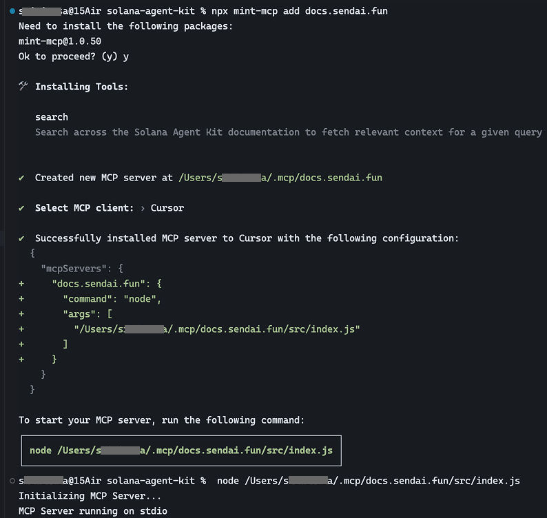 Using Local Docs MCP in Cursor