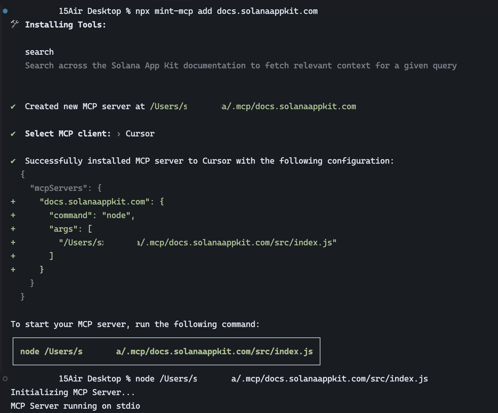 Using Local Docs MCP in Cursor