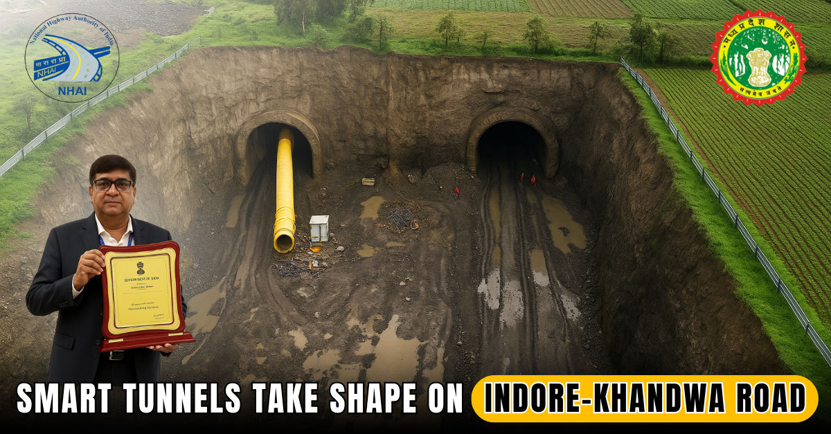 Indore-Khandwa Highway Update: Three NATM Tunnels Near Completion, Flyover Opens at Datonda

