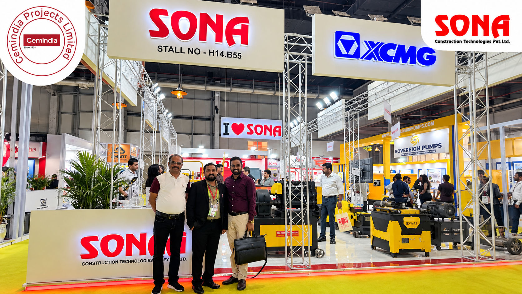 Sona at bauma CONEXPO INDIA 2026