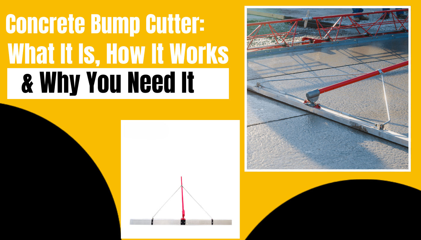 Concrete Bump Cutter: What It Is, How It Works, and Why You Need It for Leveling Concrete Floors