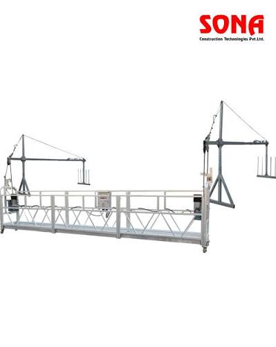 SONA suspended platform equipment for construction and building maintenance