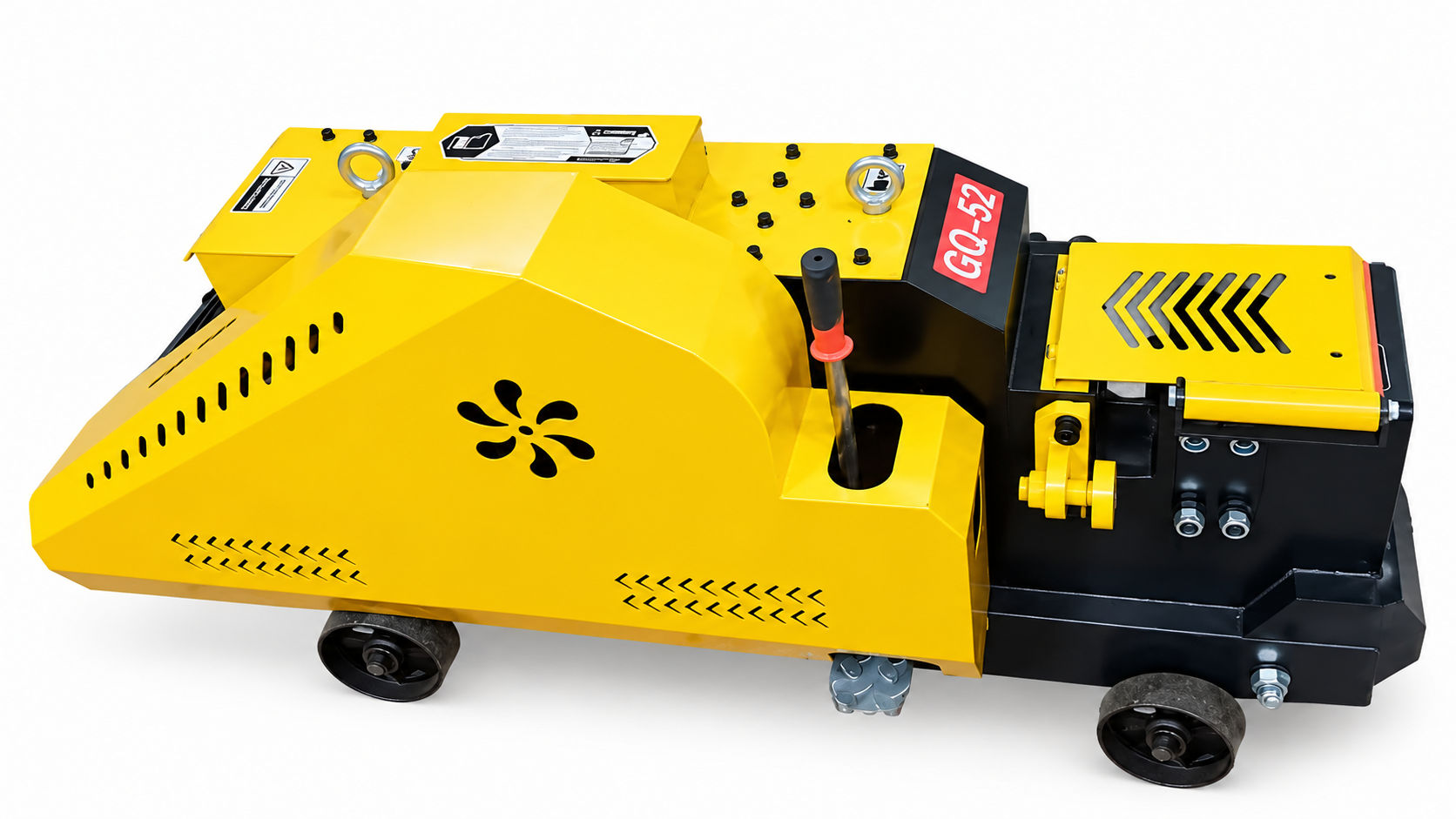 TMT bar cutting machine for reinforcement steel fabrication