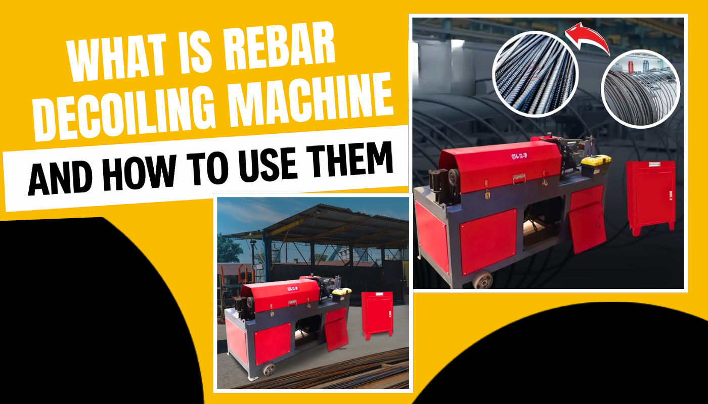 What Is a Rebar Decoiling Machine and How to Use It in Construction
