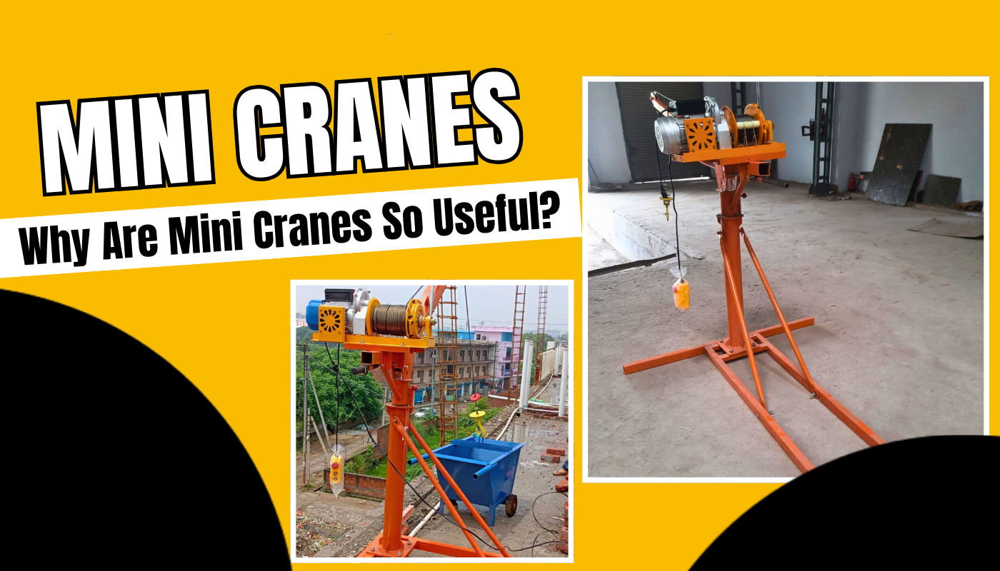 Mini Cranes: Uses, Types, Benefits & Safety Tips 
