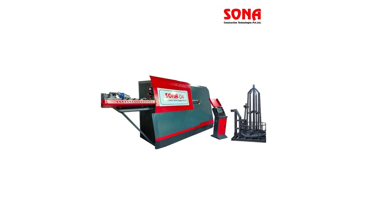 Sona D4 Automatic Stirrup Bending Machine
