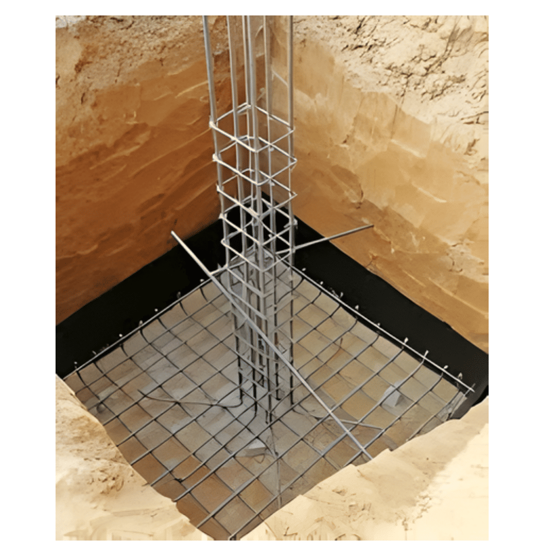 Concrete floor used in warehouses and industrial buildings