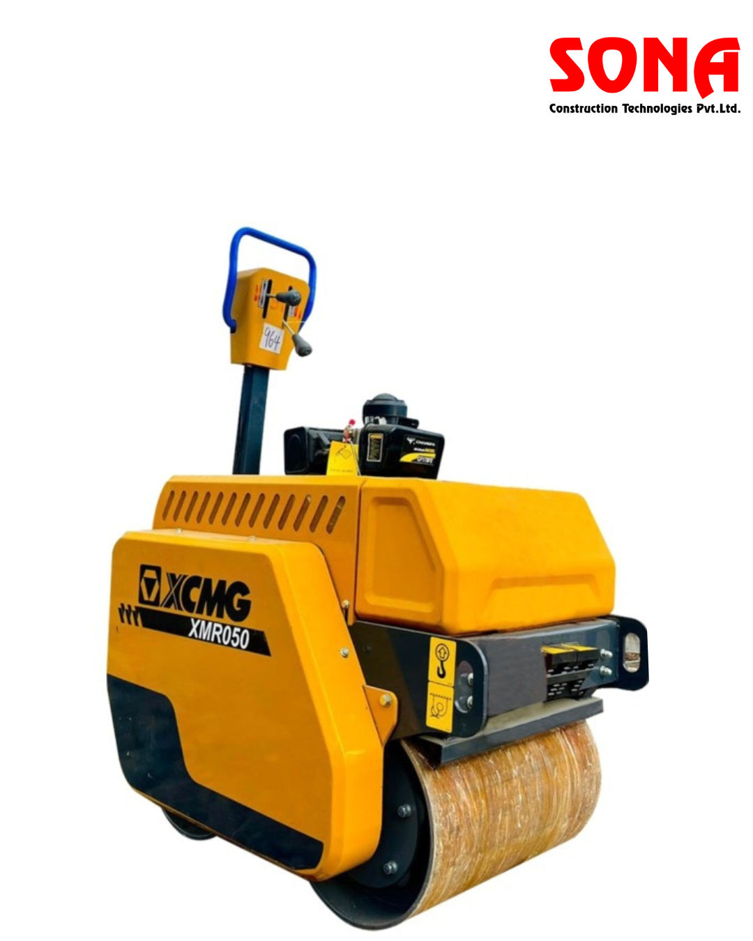 XCMG XMR050 Walk Behind Double Drum Road Roller