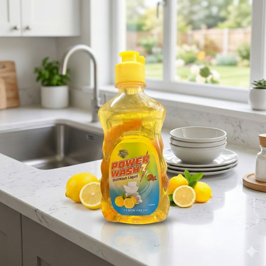 Power Wash Dishwash Bottle