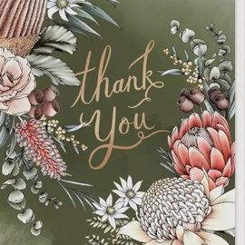 Native Thank You Card