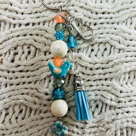 Blue Bird Keychain