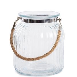 Hurricane Glass Vase