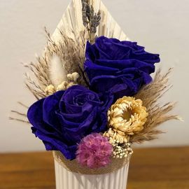Purple Preserved Roses
