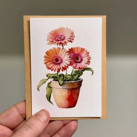 Gerbera - Mini Card