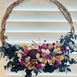 Elaine Preserved Wreath