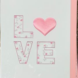 LOVE Pink Card