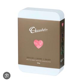Chocolatier Delicious Crafted Chocolate Tin