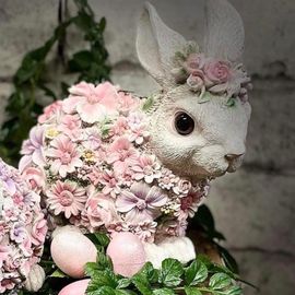 Medium Ceramic Bunny