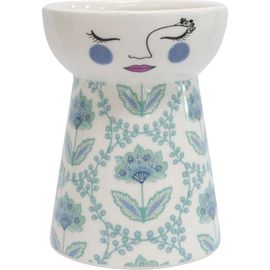 Petite Dolly Vase in Blue Chintz 