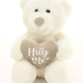 Hug Me Neutral Teddy Bear