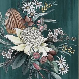 White King Protea Card 