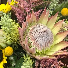 King Protea Bridal Bouquet