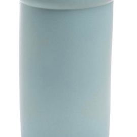 Blue ceramic vase