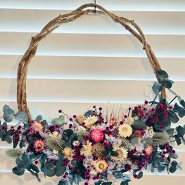 Field Of Flowers Wreath