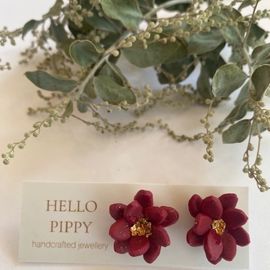 Flower Me Handcrafted Earrings 