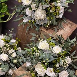 Native White Wedding Bouquets