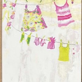 Baby Girl Artisan Card