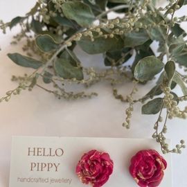 Handcrafted Earings Floral 