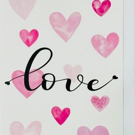 Love Hearts Card