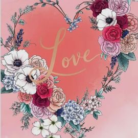 Love Typoflora Card