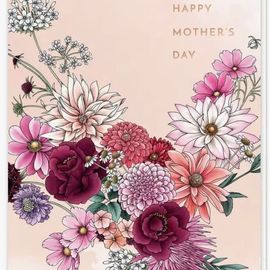 Happy Mother’s Day Dahlia Card